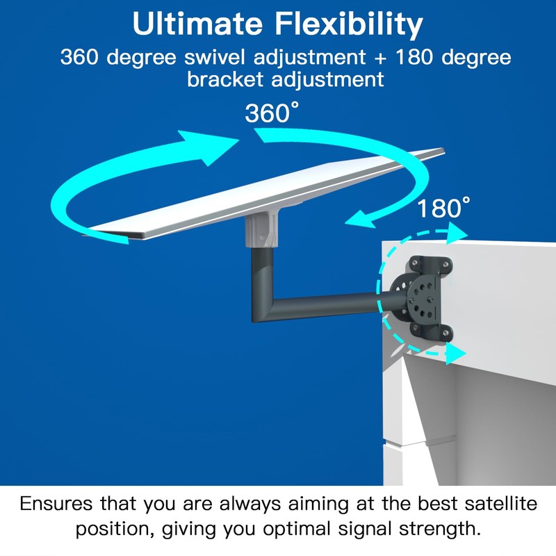 Foboull Starlink Gen3 Long Wall Mounting Kit - 17 Inch