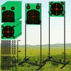 WinnerWhy 2 Sets Adjustable Shooting Target Stand for Range with