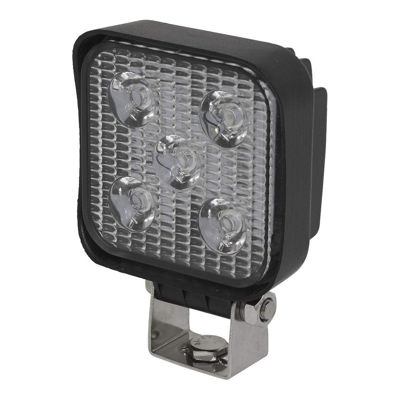 Sealey LED2S 15W LED Mini Square Work Light with Mounting