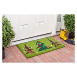 Calloway Mills AZ120982436 Christmas Glee Doormat, 24" x 36", Multicolor