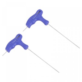 sourcing map 1.5mm Ball End Hex Key T-Handle Wrench Spanner, Metric CR-V Steel 2 Pcs