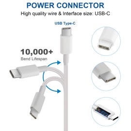 ✅96W USB-C Power Adapter Type C Charger For Apple MacBook Pro 16" +Cable A2166