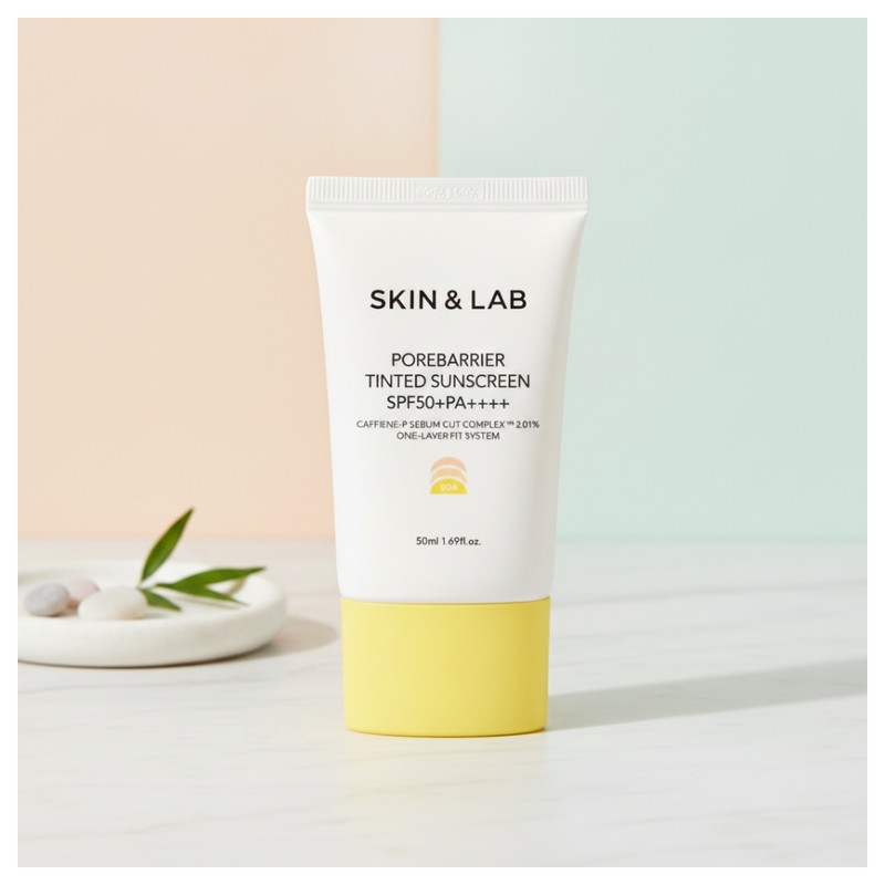 Skin&Wrap Skin&Lab Pore Barrier Tinted Sun Screen 50ml (SPF50+) 1