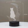 EXIGENT - Lámpara de luz LED 3D para gato y