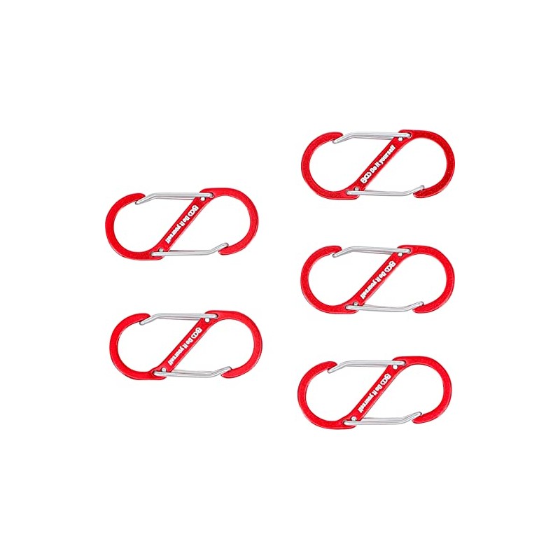 BGS Diy 85785 Snap Hook Assortment with Double Opening Aluminium