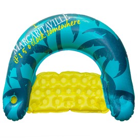 Margaritaville Sit & Sip Floating Seat for Pools, Rivers & Lakes, Blue