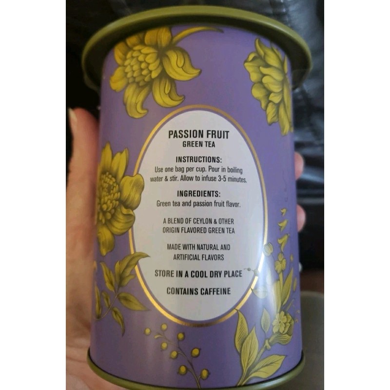 Zen Garden PASSION FRUIT TEA 60 Bags Green Tea