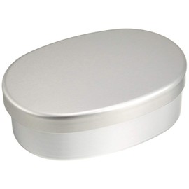 MUJI 15254620 Aluminum Lunch Box, Large, Approx. 15.9 fl oz (450 ml), Approx. 4.1 x 5.9 x 2.4 inches (10.5 x 15 x 6 cm)
