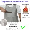 RETON-PPE Chainmail Apron for Butcher,Heavy Duty Butcher Apron,Food Grade Cut