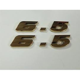 GOLD 6.5 ENGINE ID EMBLEMS - (PAIR)