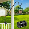 Deck Bird Feeder Hanger for Railing, 28inch Deck Hook for