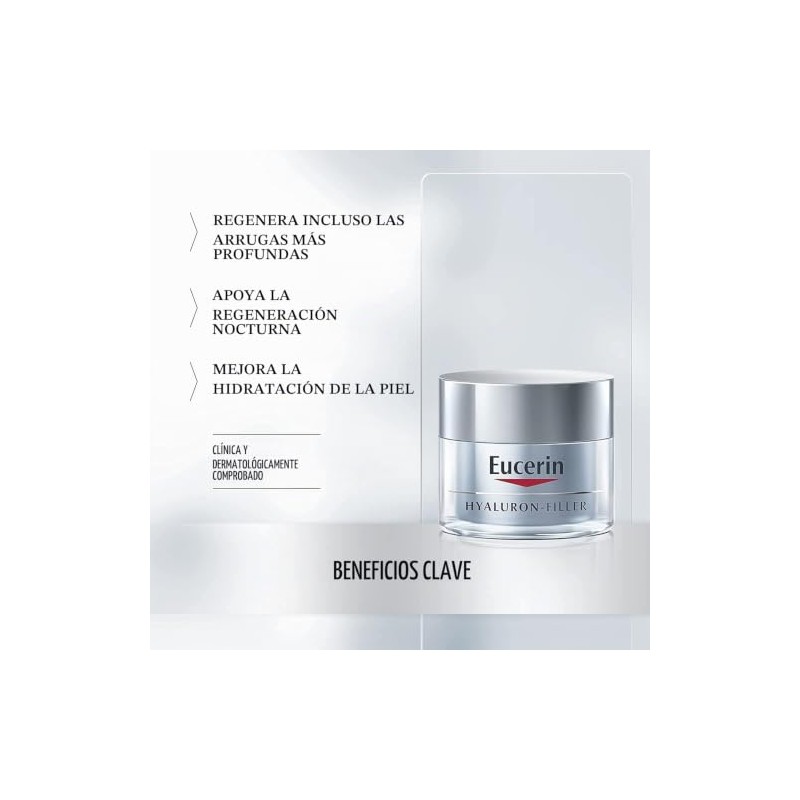 Eucerin Hyaluron Filler Anti-aging Anti-wrinkle Night Cream 50ml by Eucerin