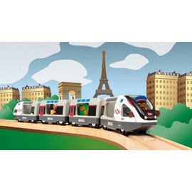 BRIO World 36087 Trains of The World TGV High-Speed Train Toy Train for Children from 3 Years