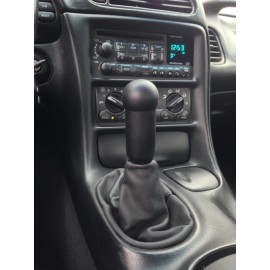 Engineered polymer 4" Corvette C5 1997-2004 9/16-18 Delrin Shift Knob for 6 Speed 1.75" ball
