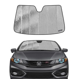 Pigenius Car Windshield Sun Shade for 2012-2015 Honda Civic Sedan,Car Window Shades-AstraGuard