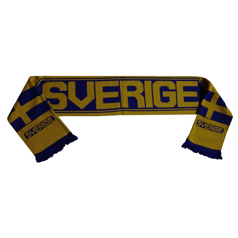 Sweden Sverige Football Scarf