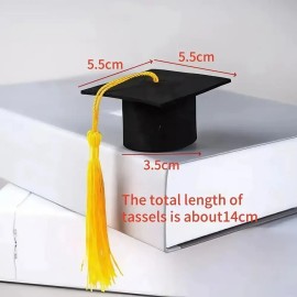 30 Mini Birretes Graduación Decorativos 30pcs Graduation Caps