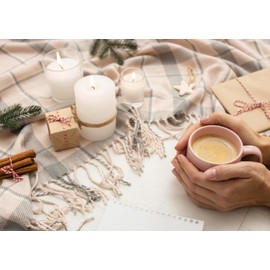 2-Pack White Jasmine Scented Pillar Candles 3x6 Inch – Romantic Floral Fragrance for Weddings, Parties, and Home Décor