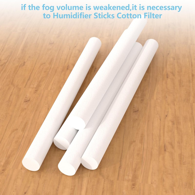 Humidifier Cotton Sticks Filter Replacement, Refill Sticks Filter Replacement Wicks