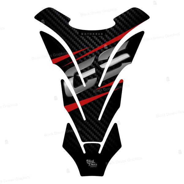 Universal 3D Resin Tank Protector Sticker Compatible with Motorcycle GS