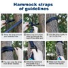 Camping Hammock - Single&Double Lightweigtht Nylon Hammocks with Tree Straps,