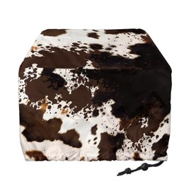 Yatixapu Toaster Cover, 2 Slice Wide Slot, Anti Fingerprint Cow Print, Waterproof, Polyester, Drawstring Closure