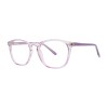 Unbranded Modern Plastics - Achieve Eyeglass Frame - Blue Crystal,