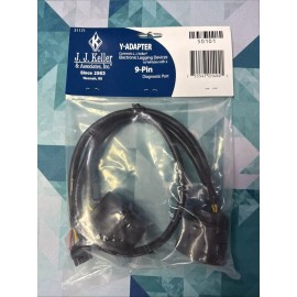 J.J. Keller 50101 ELD 9-Pin Y-Adapter Harness JBus 6-8 Electronic Logging Device