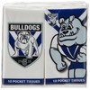 NRL Bulldogs Mascot Pocket Tissues (Pack of 4)