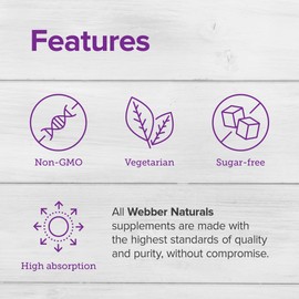 Webber Naturals Magnesium Citrate, 150 mg Per Capsule, 250 Capsules, High Absorption, Helps Support Bones, Teeth and Proper Muscle & Heart Function, Gluten & Dairy Free