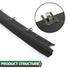 GRAND ORANGE Outer Window Felt Sweeps Weatherstrip Seal Kit with
