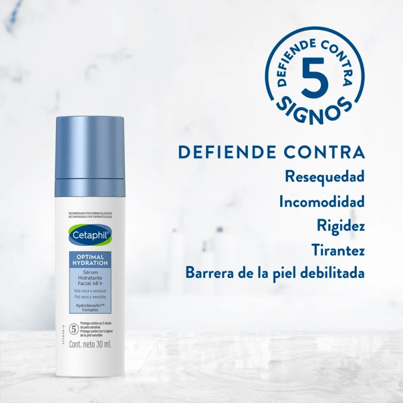 Sérum Facial Cetaphil Optimal Hydration Horas 30ml Seca Sensible Deshidratada