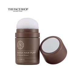 THE FACE SHOP Quick Hair Puff 7g, color:01 Natural Brown