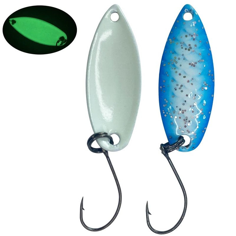 Njord Kalastus Glow Spoon Set, Luminous and UV Active Trout