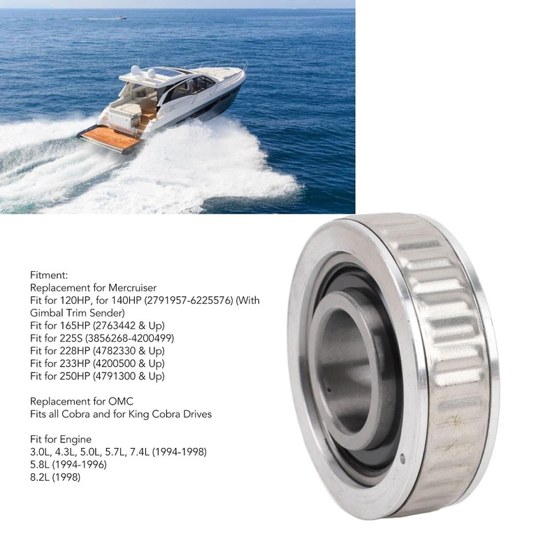 Fabater Gimbal Bearing for Mercruiser OMC Mallory GLM Gimbal Bearing