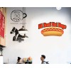 genetic/unbranded Food Truck Decals All Beef Hotdogs Restaurant & Food