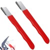 JLEivvi 2 Pcs Scissor Sharpener Pruning Tool Sharpener, Garden Tool