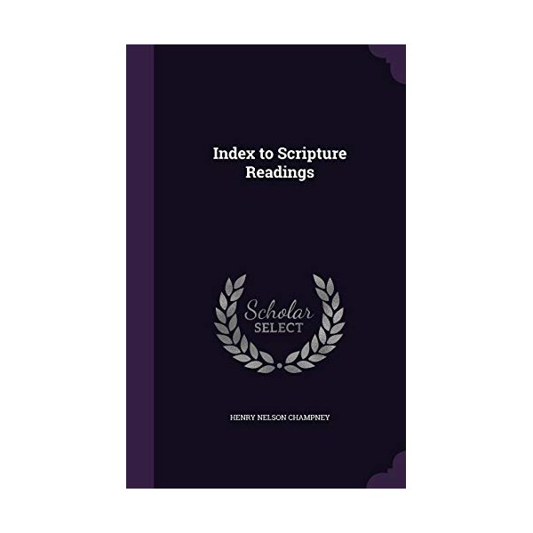 Index to Scripture Readings