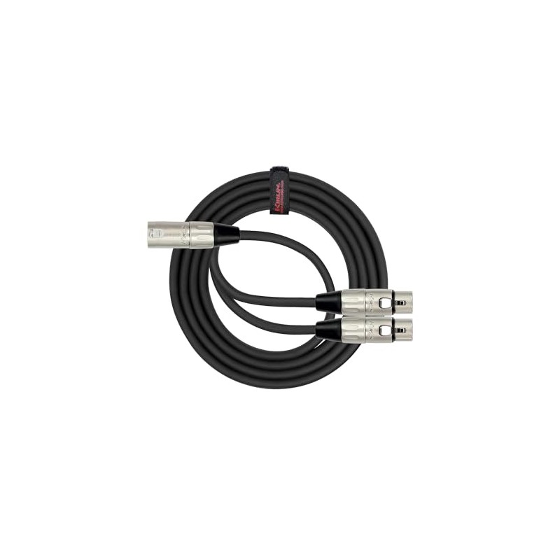 Kirlin Cable Y-301-06 - 6 pies - XLR macho a