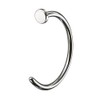 Autiga Nose Ring Nose Piercing Horseshoe Nail Titanium Ring Nose