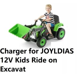 coming data ac power supply battery Charger For JOYLDIAS 12V Kids Ride on Excavat