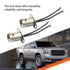 Zreneyfex 2PCS BAY15D 1157 Bulb Socket Holder with Wire Connector