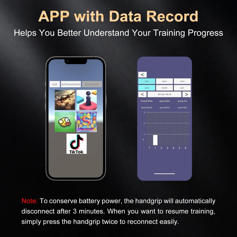 Hand Grip Strengthener (1xBlack)