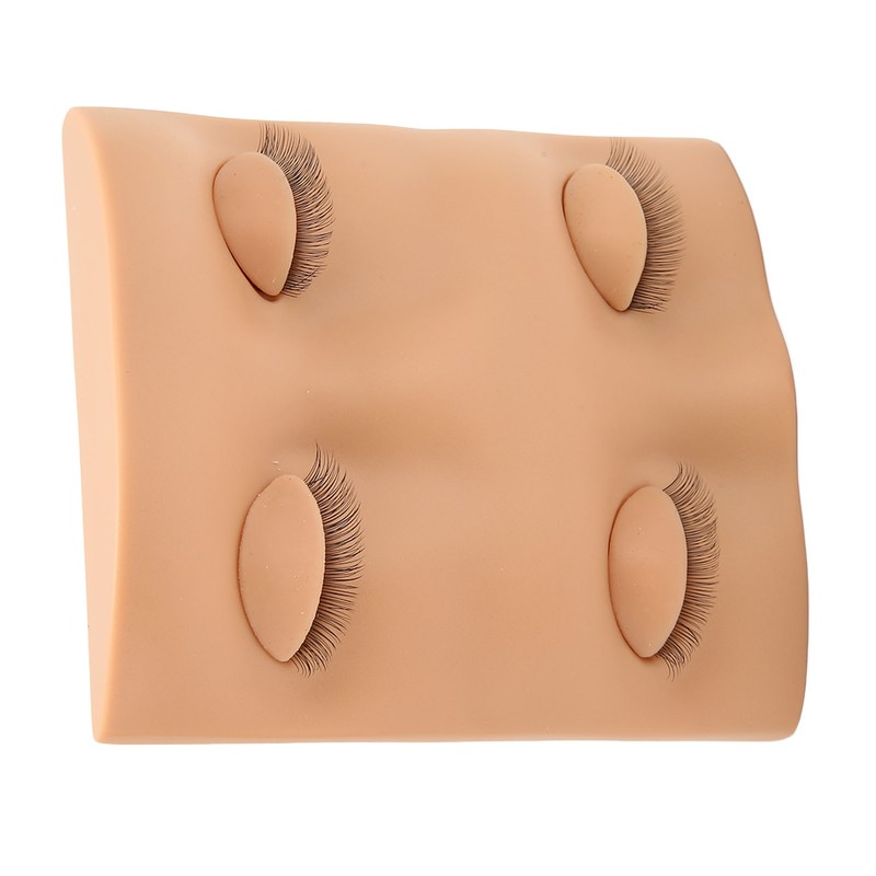 Eyelash Practice Mannequin Head Double Layer Lash Mannequin Head with