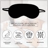 3D Contoured Eye Mask for Sleeping, Luxury Blindfold Sleep Mask