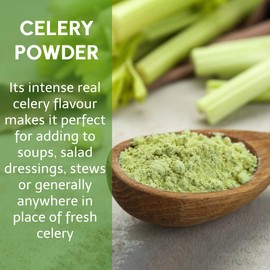 Celery Powder 8 oz - Pure Celery Juice Powder Great for Seasonings, Salads, Meat Mixes