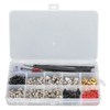 362pcs PC Screw Assortment Repair Tool with Magnetic Screwdriver for