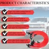 HOOTO High Performance 10.5mm Spark Plug Wires Set Fit for