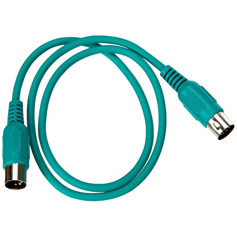 Adam Hall 3 Star Series MIDI Cable, Green