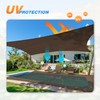 TANG 20'x20' Sun Shade Sail Rectangle Sunshade Canopy UV Block